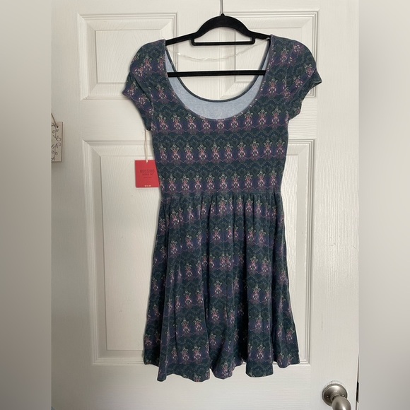 Mossimo Supply Co. Blue and Purple Mini Dress - Picture 3 of 5